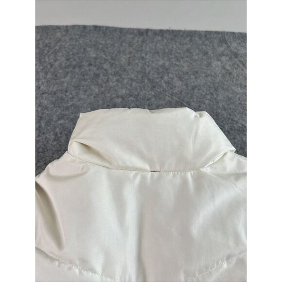 Venezia Jacket Women’s Size 22/24 Puffer Collared White With Pockets - Picture 11 of 11
